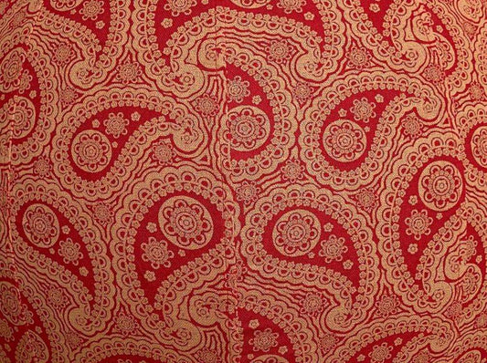 75cm Balance Ball / Yoga Ball Cover: Poppy Paisley