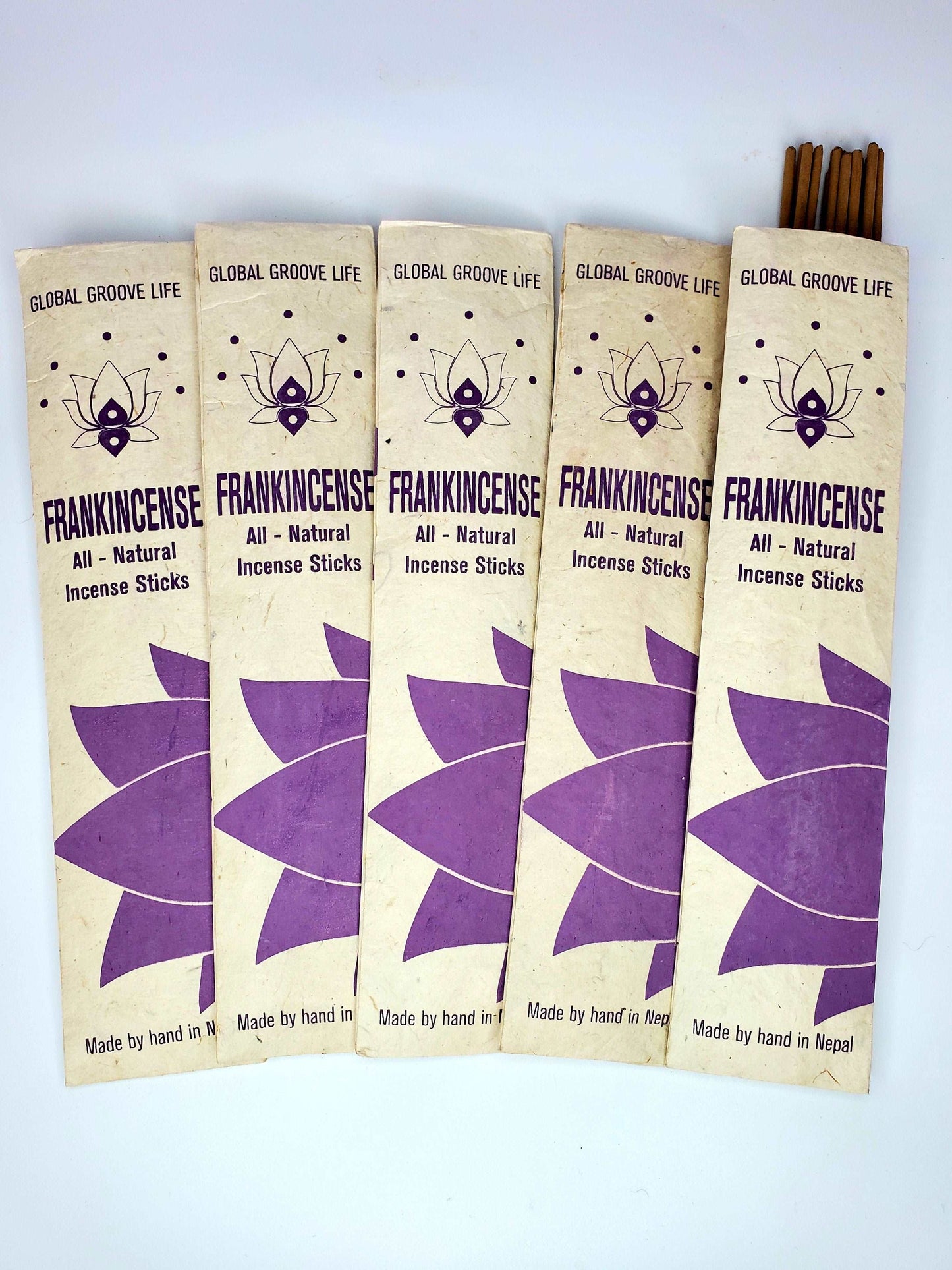 Hand Rolled All-Natural Stick Incense - Frankincense