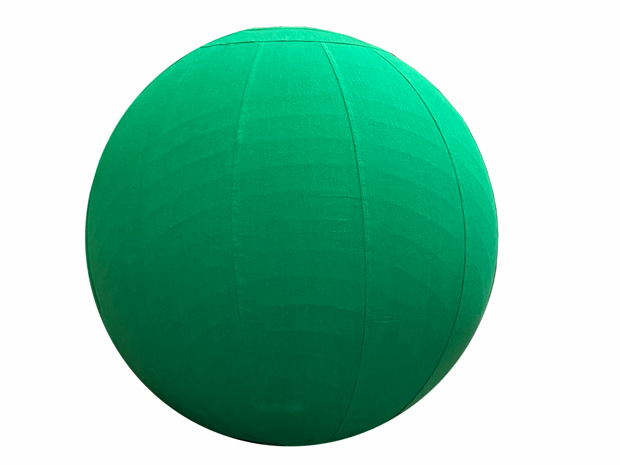 55cm Balance Ball Yoga Ball Cover Kelly Green Global Groove Life