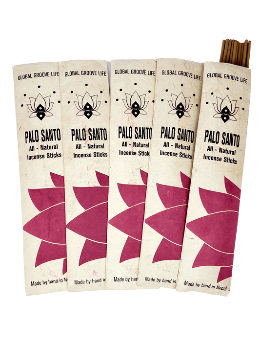 Hand Rolled All-Natural Stick Incense - Palo Santo
