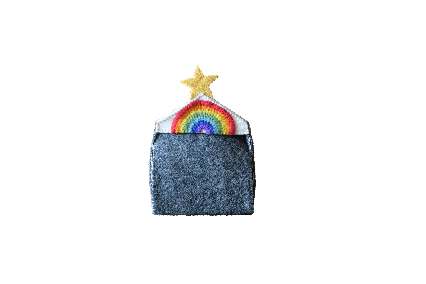 Felt Rainbow Nativity Set