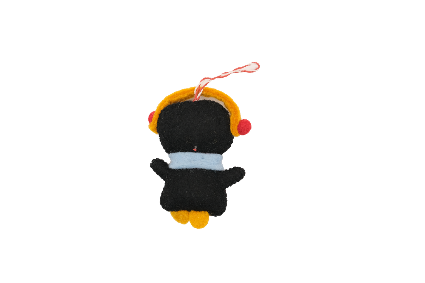 Happy Penguin Felt Classic Ornament