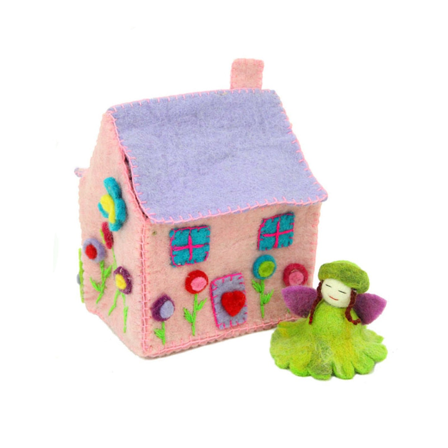 Felted Tiny Dream House - Global Groove - Global Groove Life