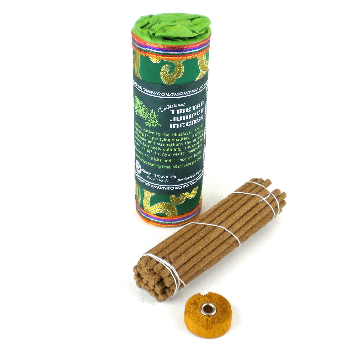 Tibetan Incense - Juniper - Global Groove (I) - Global Groove Life
