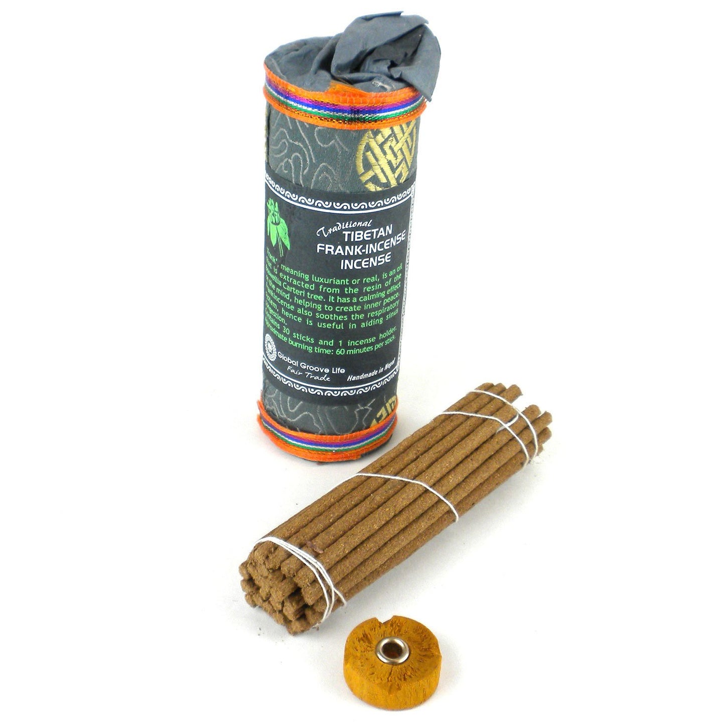 Tibetan Incense - Frankincense - Global Groove (I) - Global Groove Life