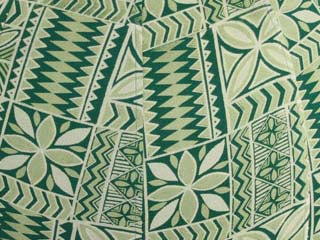 65cm Balance Ball / Yoga Ball Stretch Cover: Green Retro Vibe