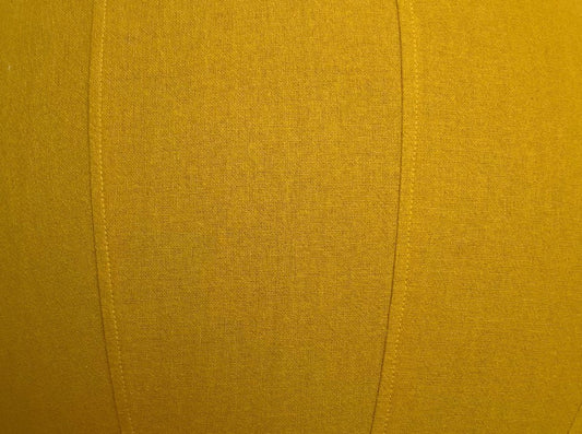 65cm Balance Ball / Yoga Ball Cover: Mustard