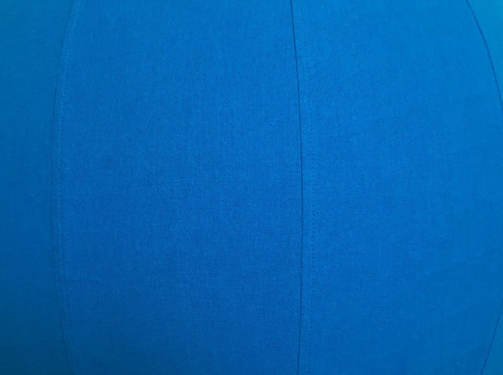 65cm Balance Ball / Yoga Ball Cover: Peacock