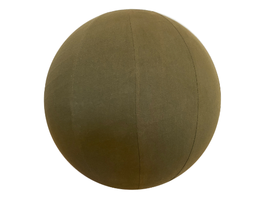 65cm Balance Ball / Yoga Ball Cover: Olive