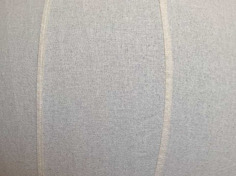 75cm Balance Ball / Yoga Ball Cover: Cream