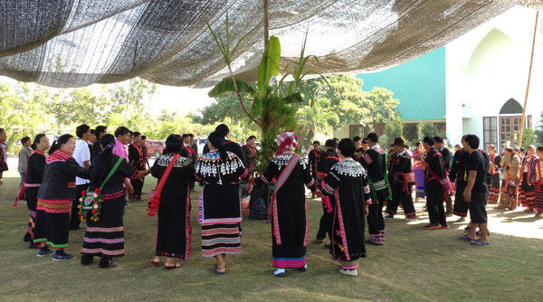 New Year with Global Groove Team Members Lisu and Lahu Villages