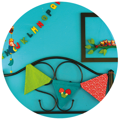 Kid’s Fair Trade & Handmade Felted Room Décor