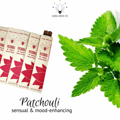 Hand Rolled All-Natural Stick Incense - Patchouli