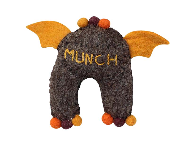 Earth Felt Monster - Tooth Fairy Pillow