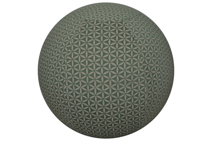 55cm Balance Ball / Yoga Ball Cover: Sacred Sage Stretch Flower of Life
