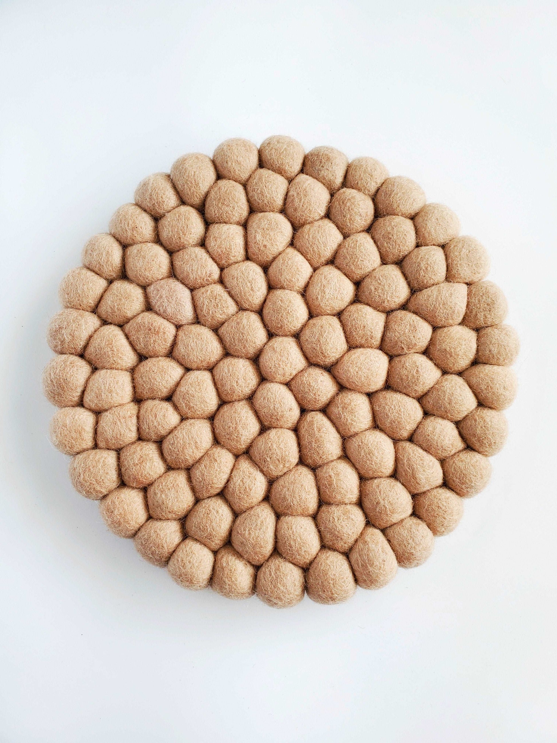 Driftwood Handmade Felt Trivet