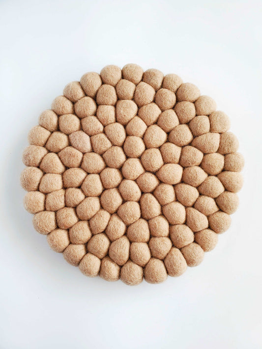 Driftwood Handmade Felt Trivet