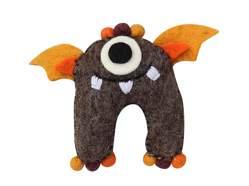 Earth Felt Monster - Tooth Fairy Pillow