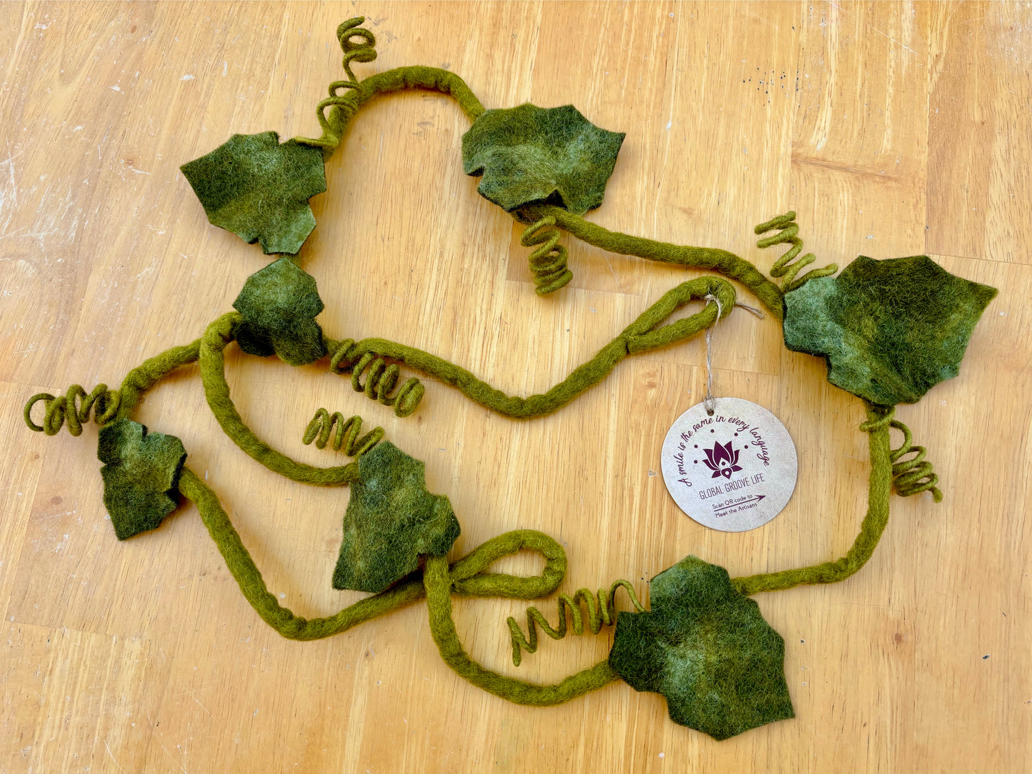 Pumpkin Vine Garland