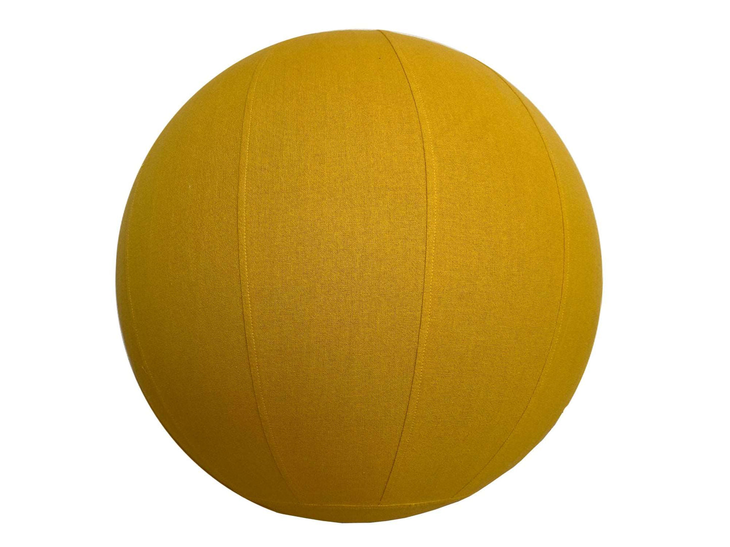 65cm Balance Ball / Yoga Ball Cover: Mustard