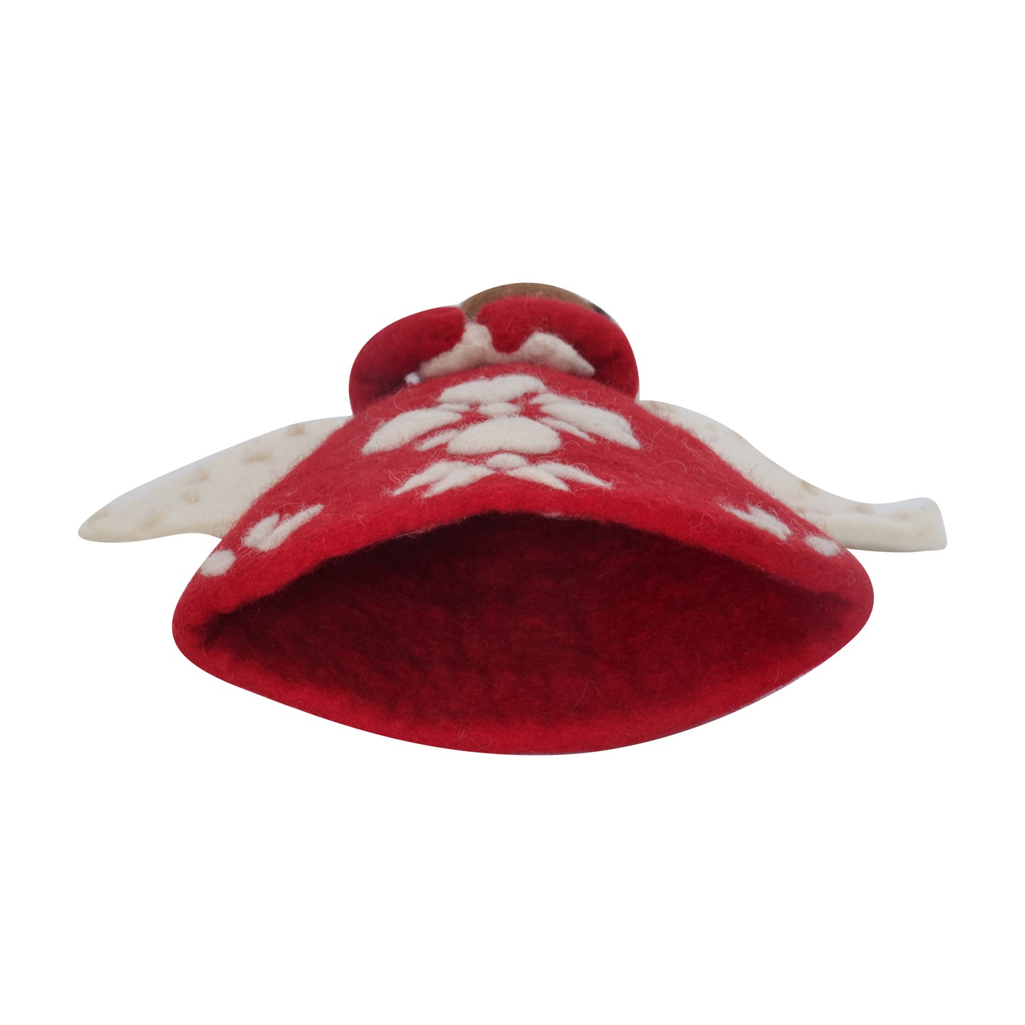 Peace Dove Angel Tree Topper Golden Locks