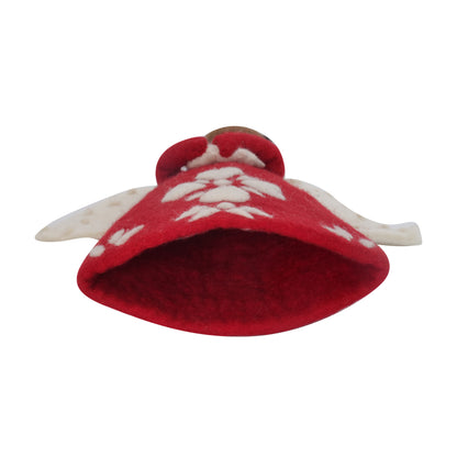 Peace Dove Angel Tree Topper Golden Locks