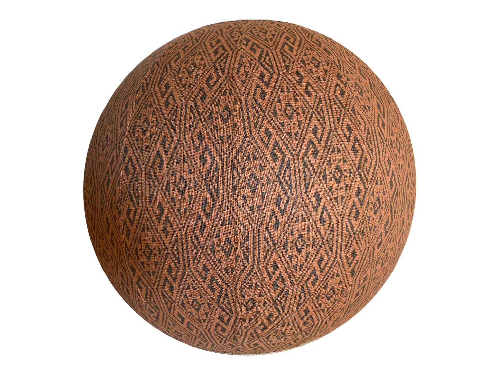 75cm Balance Ball / Yoga Ball Cover: Clay Aztec