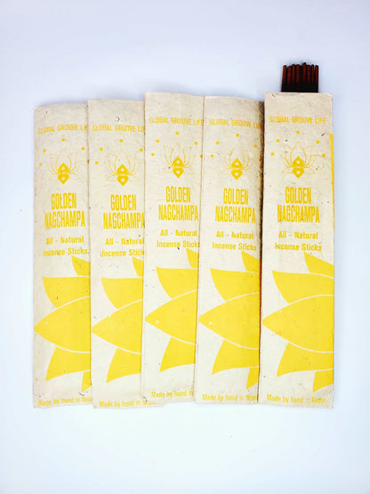 Hand Rolled All-Natural Stick Incense - Nag Champa