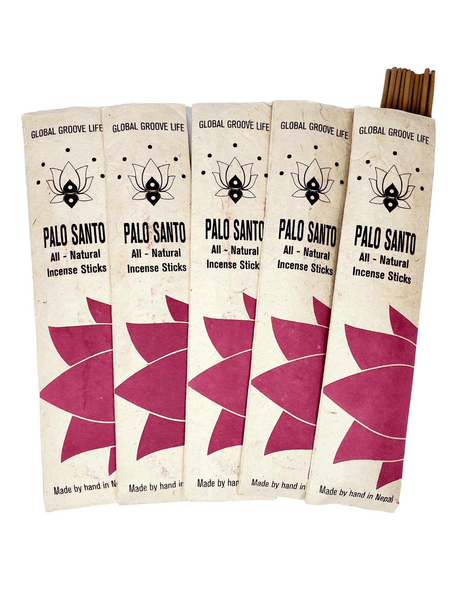 Hand Rolled All-Natural Stick Incense - Palo Santo