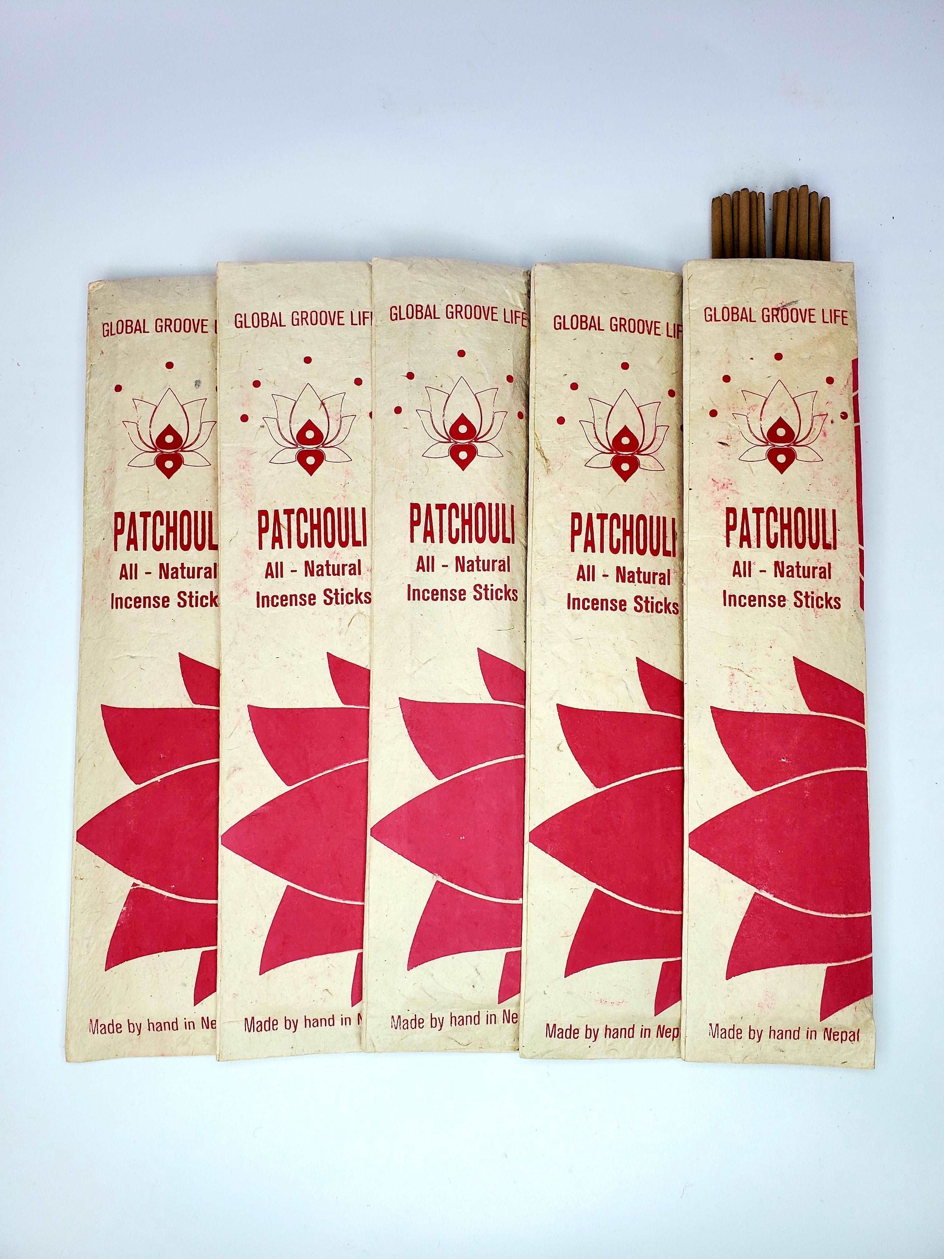 Hand Rolled All-Natural Stick Incense - Patchouli