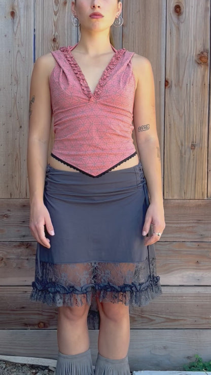 Space Skirt - Charcoal