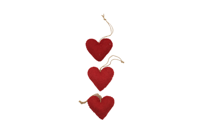 This Global Groove Life, handmade, ethical, fair trade, eco-friendly, sustainable, three felt rainbow heart ornament set was created by artisans in Kathmandu Nepal and will bring colorful warmth and fun to your Christmas tree this season.