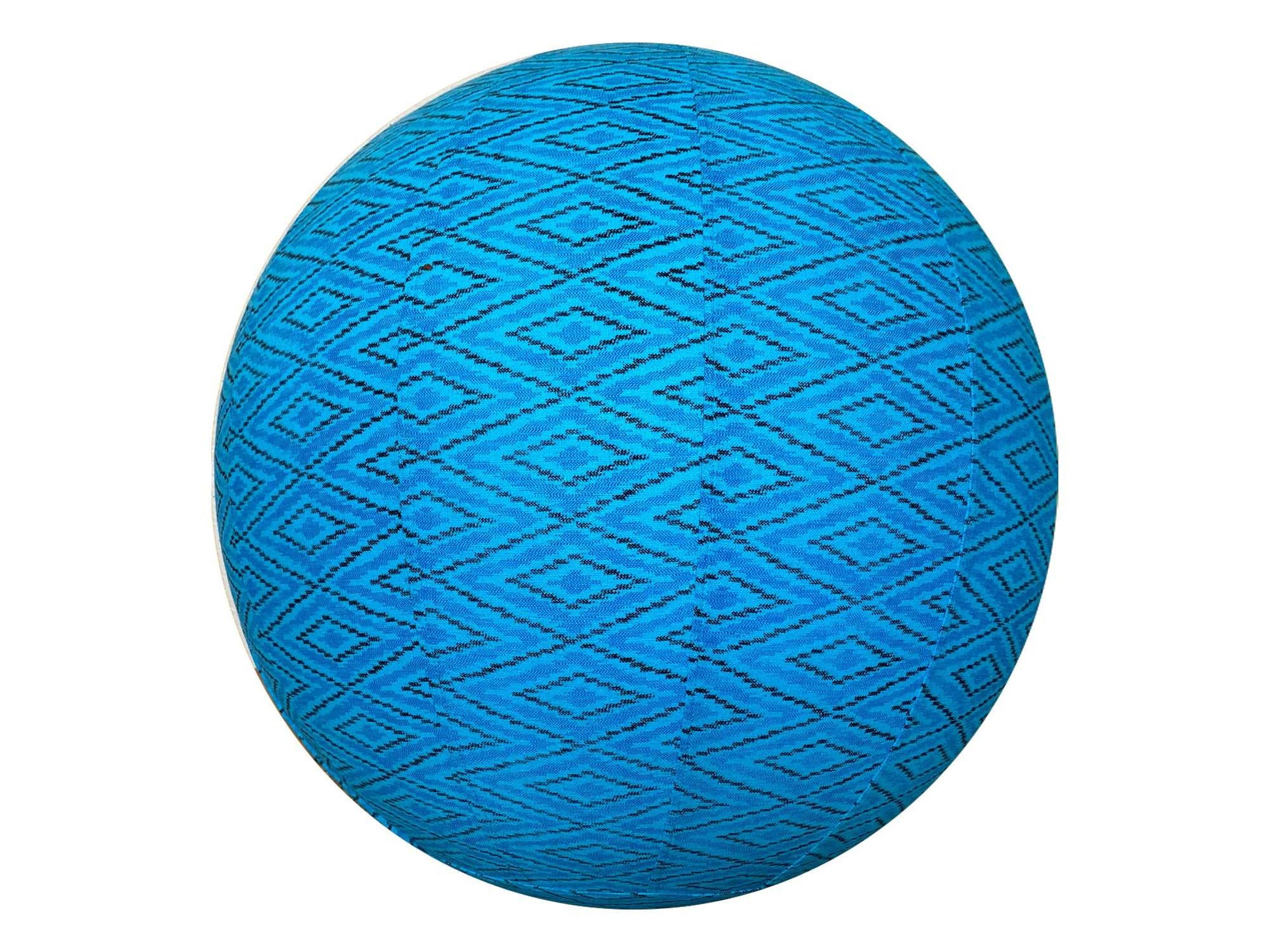 55cm Balance Ball / Yoga Ball Cover: Blue Diamond