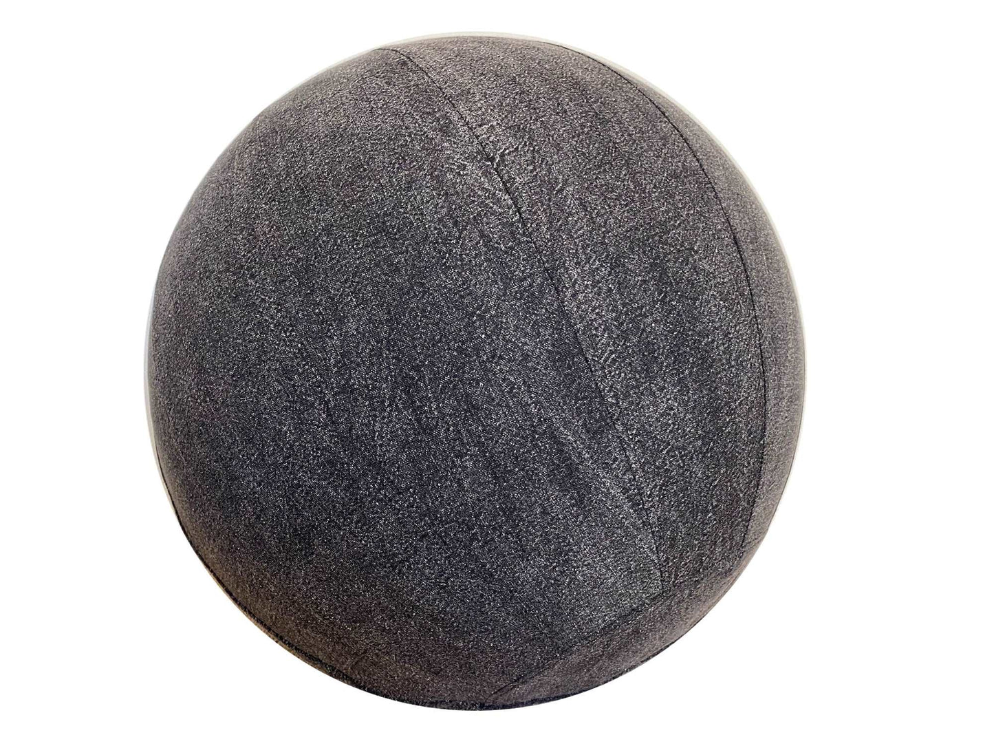 65cm Balance Ball / Yoga Ball Cover: Black Stonewash