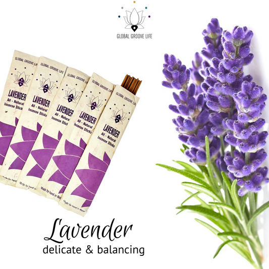 WHOLESALE Hand Rolled Stick Incense x10 - Lavender