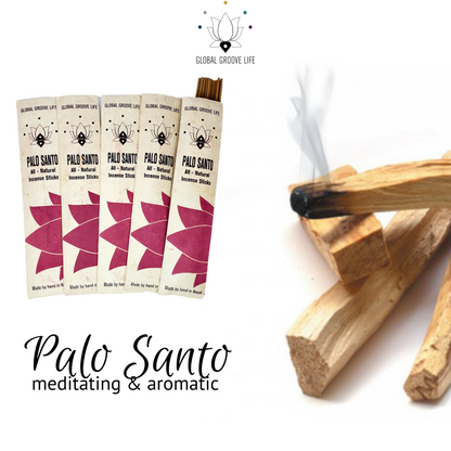 WHOLESALE Hand Rolled Stick Incense x10 - Palo Santo