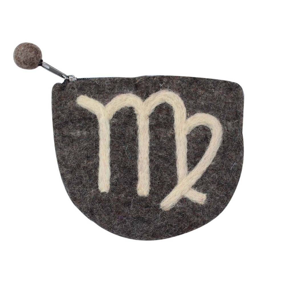Felt Virgo Zodiac Coin Purse - Global Groove - Global Groove Life