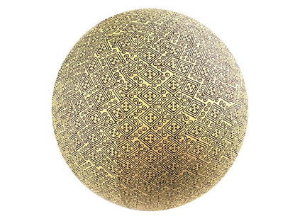 65cm Balance Ball / Yoga Ball Cover:  Tan Indigenous