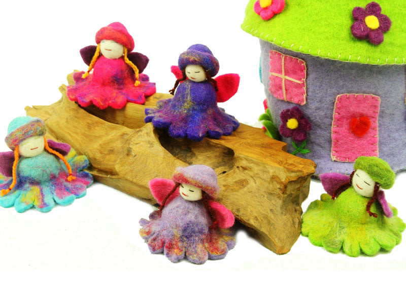 Felted Flower Fairies - Global Groove Life