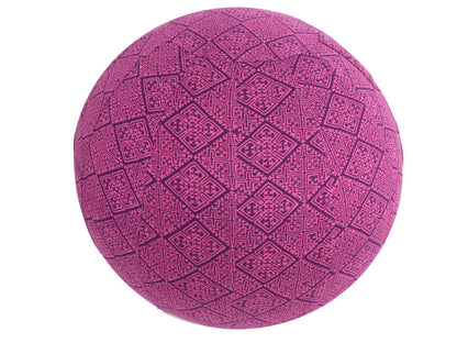 65cm Balance Ball / Yoga Ball Stretch Cover: Purple Tribe